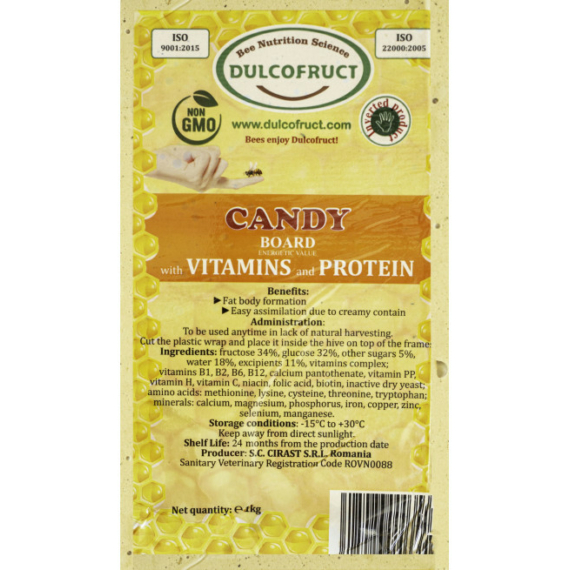 Dulcofruct Protein Futterteig mit Vitaminen