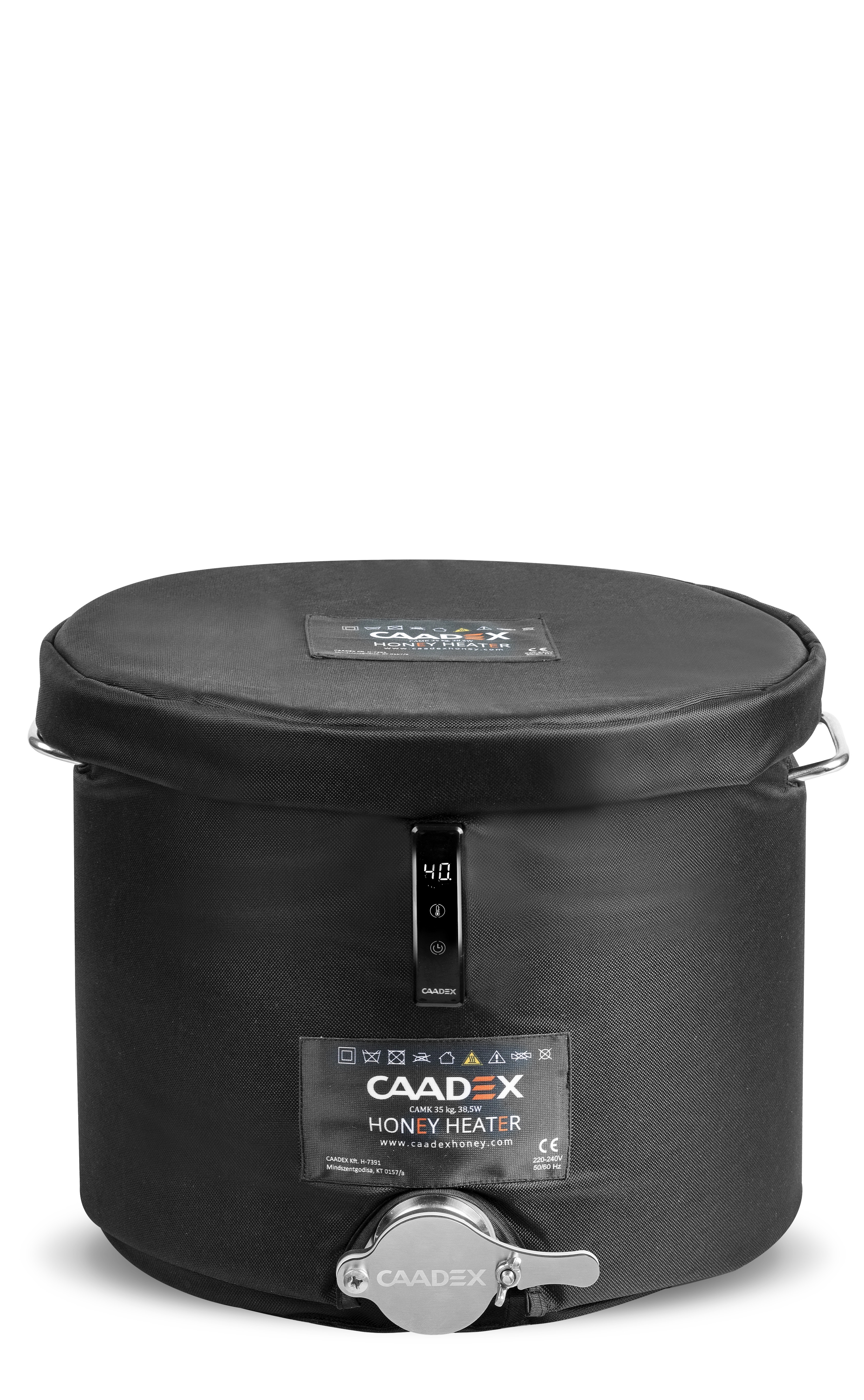 CAADEX Elektrischer Heizmantel für Abfüllbehälter 35 kg CAMK-35